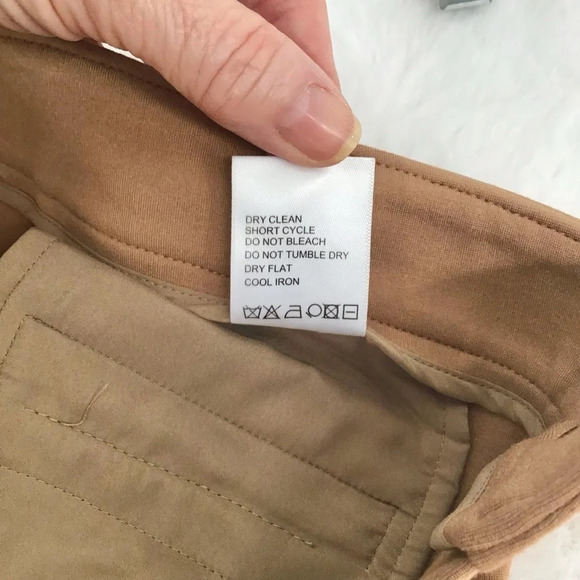 Etcetera Ponte Riding Equestrian Leggings Dressage Tan Size 2 - Picture 10 of 10